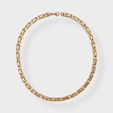 8MM BYZANTINE CHAIN - GOLD
